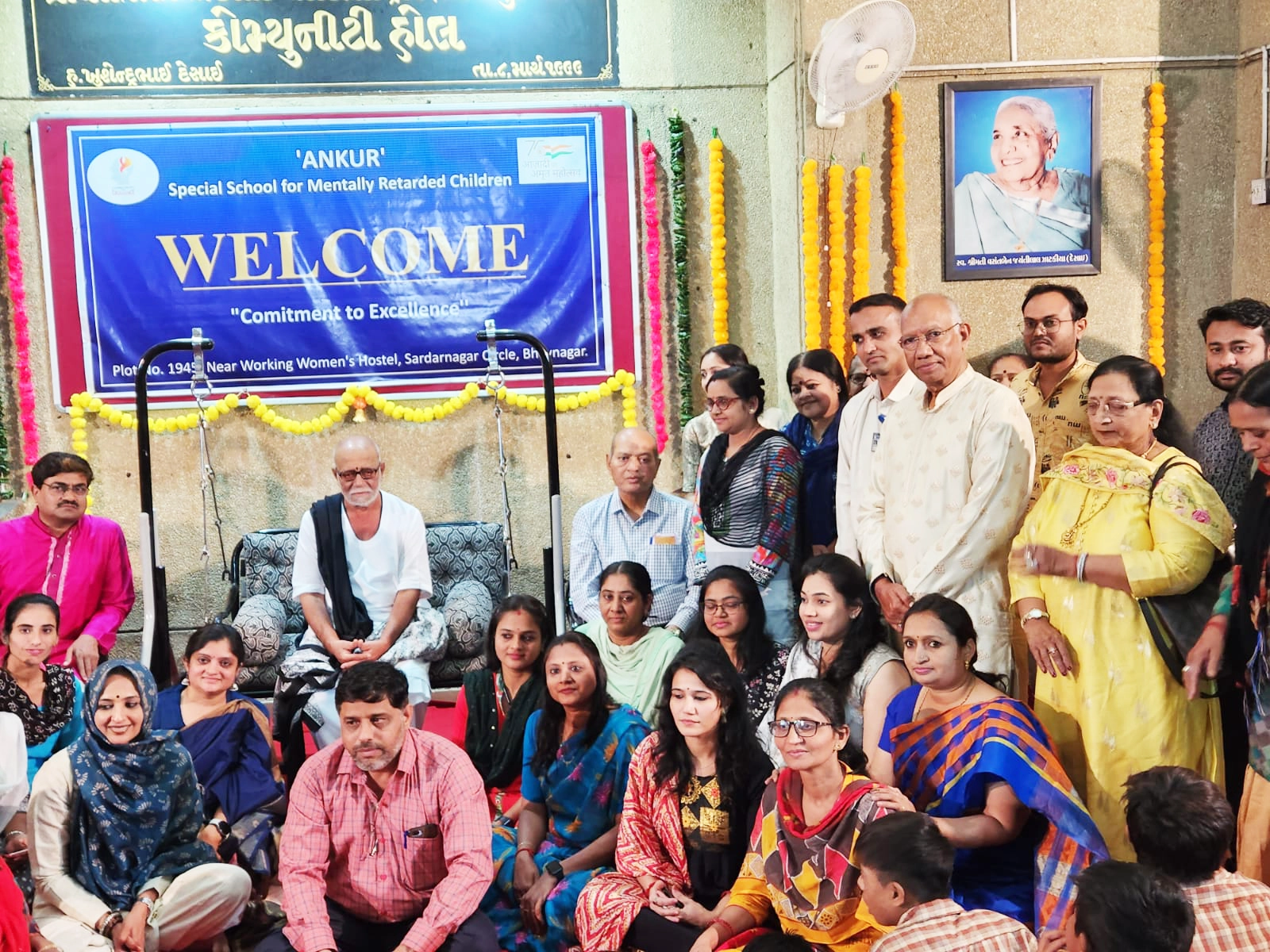 Contribution to Ankur (Special School for Mentally retarded childrens